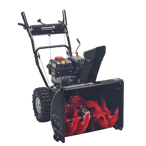Yard Machines 24-inch 208cc Two-Stage Snow Blower. . Yard machines snowblower 8hp 24 inch